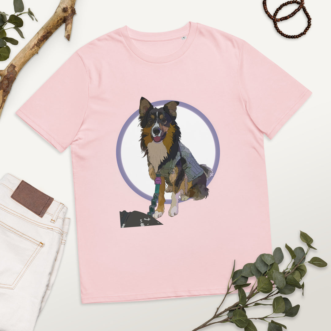 LISHKA the border collie - Unisex ECO t-shirt
