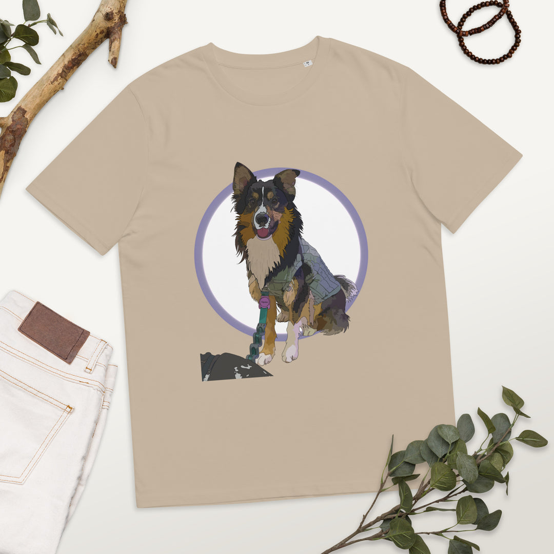 LISHKA the border collie - Unisex ECO t-shirt