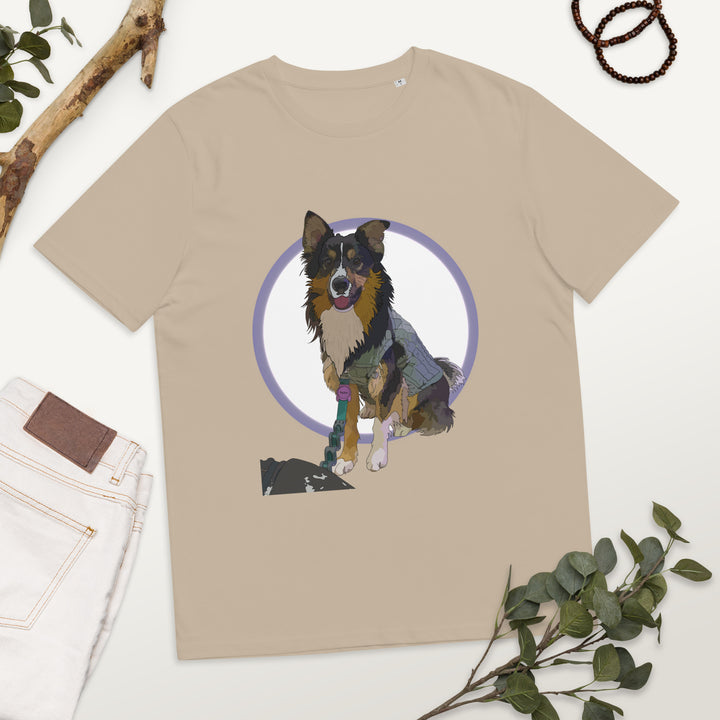 LISHKA the border collie - Unisex ECO t-shirt