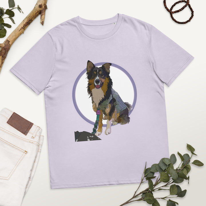 LISHKA the border collie - Unisex ECO t-shirt