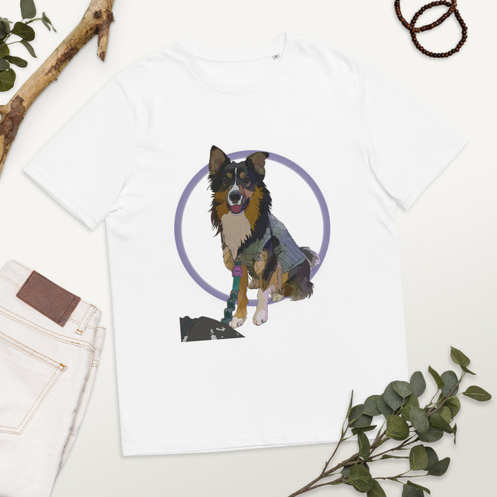 LISHKA the border collie - Unisex ECO t-shirt